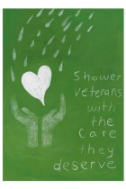 80. Shower veterans with the care they deserve