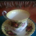 A teacup arrives, hand delivered by Patty Backer on 1/3/11