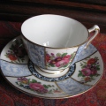 A lovely teacup sent by the owner of CalloohCallay, an Etsy shop.