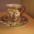 A little Japanese teacup from artist Marji Woodruff (marjiwoodruff .com(