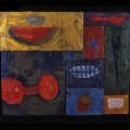 12 Untitled 9 watermelon 20x23 oil on sectioned panels 1996