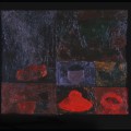 6 Untitled 3 hot potato 19x17 oil on sectioned panels 1996